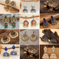 Luxe Jhumka Chronicles - Pack Of 12 Pair Jhumka Earrings #7
