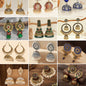 Jhumka Jewel Symphony -  Pack Of 12 Pair Jhumka Earrings #11