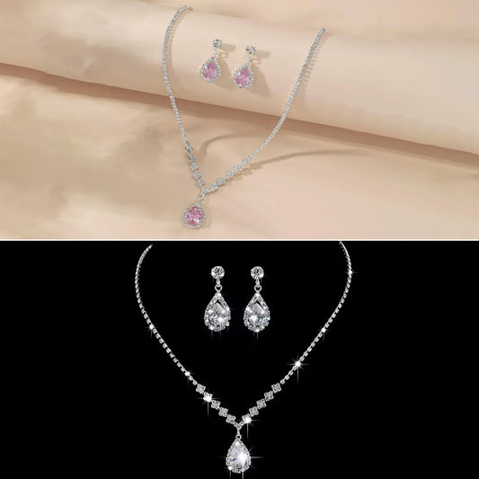 Set of 2 stunning necklace and 2 Earrings Combo