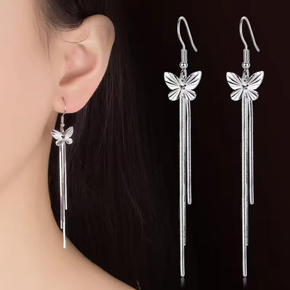 Silver Color Simple Round Bling CZ Zircon Stone Stud Korean Earrings for Women pack of 9 pairs