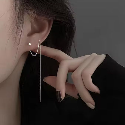 Silver Stud High Quality Women Earring Accessories for party pack of 9 pairs