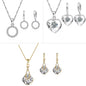Set of 3 stunning necklace and 3 Earrings Combo