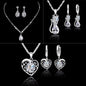 Set of 3 stunning necklace and 3 Earrings Combo