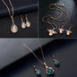 Set of 3 stunning necklace and 3 Earrings Combo